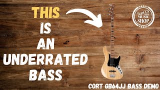 Video thumbnail for THIS Bass Is Underrated // Cort GB64JJ Demo by Leduc's Own Music Shop