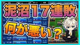 【ウイコレ】 稀に見る泥沼大連敗を受けてチーム状況を直視してみることにした…負けすぎやろがい‼︎ 【チーム考察】