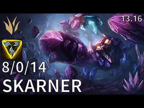 Skarner Jungle vs Kha'Zix - EUW Diamond | Patch 13.16