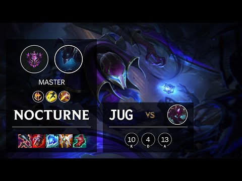 Nocturne Jungle vs Kha'Zix - EUW Master Patch 11.17