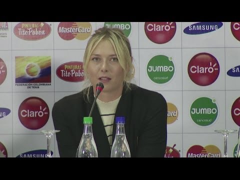 Maria Sharapova looking forward to game in Colombia