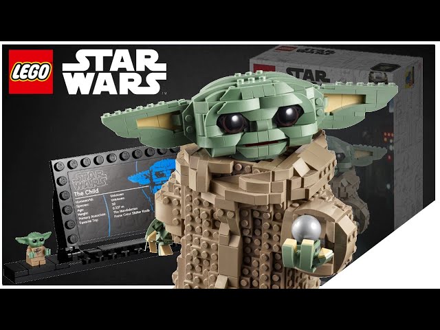 Vídeo relacionado con LEGO 75318 Star Wars El Niño, Figura de Baby Yoda Coleccionable, Set de Construcción para Niños y Niñas Pequeños, Decoración Infantil