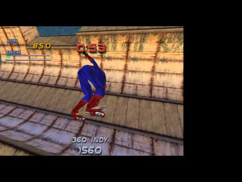 tony kawks pro skater 2 - spiderman HD