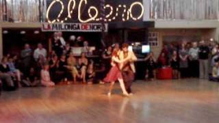 Federico Naveira y Ines Muzzopappa at LA MILONGA DE NORA part 2 of 4