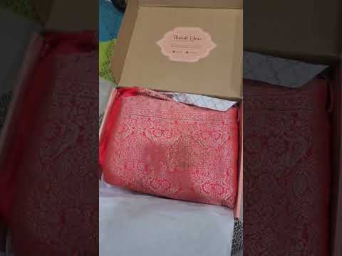 😍New Arrival Saree Review #shorts #shortvideo #sareehaul #meesho #leelustrends