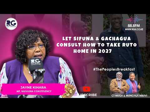 Let Sifuna & Gachagua Consult How To Take Ruto Home In 2027: Jayne Kihara