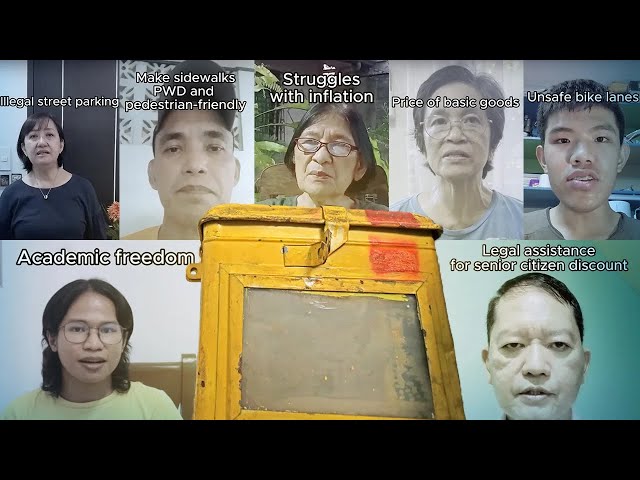 [WATCH] #TheLeaderIWant: Filipino voters sound off on community issues a year before 2025 elections