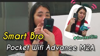 POCKET WIFI SMART BRO ADVANCE LTE M2A (ROCKET SIM UNLI DATA)