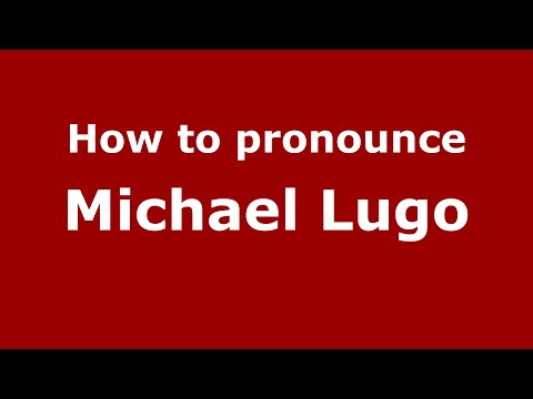 How to pronounce Michael Lugo (Mexico/Mexican Spanish) - PronounceNames.com