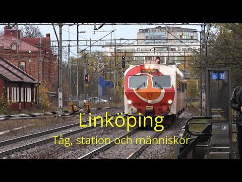 2014-11-04 LINKÖPING C - Tåg, station och människor