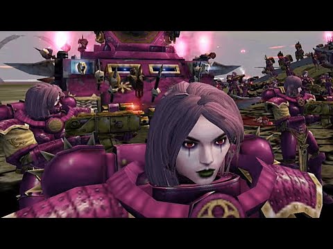 Unification Mod | Sisters of Slaanesh vs Witch Hunters! - Survival / WH40K: Dawn of War: Soulstorm