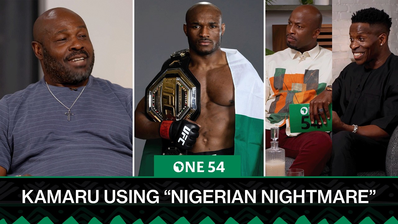 Kamaru Usman Had to Ask Christian Okoye For Permission to Use “Nigerian Nightmare” | One54 Africa