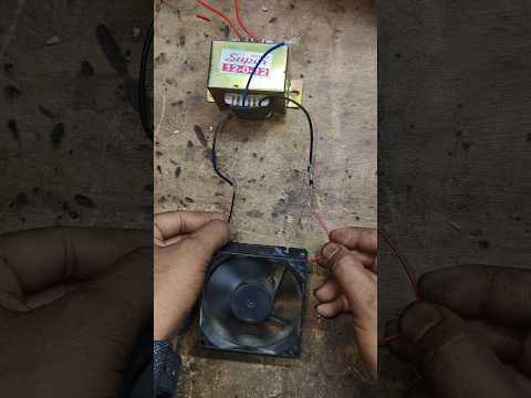12012 Transformer se DC Pankha Chalana - Simple DIY Tutorial