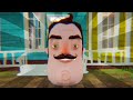 ESCAPE THE RUNNING HEAD NEIGHBOR MONSTER Hello Neighbor Mod