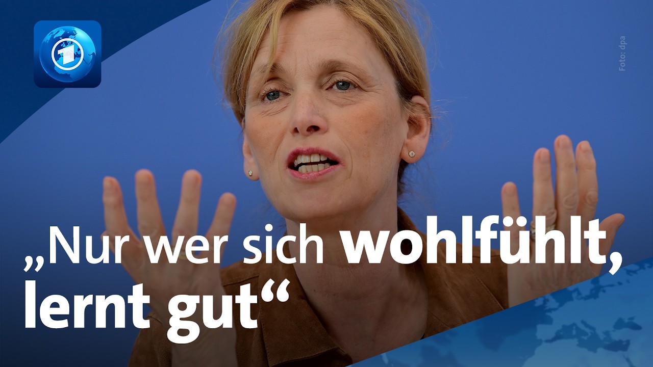 Bildungsministerin Prien präsentiert Kinderreport: Wie sieht gerechte Bildung aus?