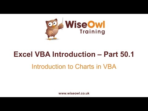 Excel VBA Introduction Part 50.1 - Introduction to Charts in VBA