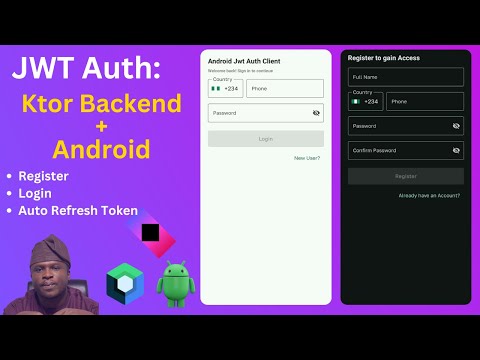 JWT Auth in Android with Ktor Backend