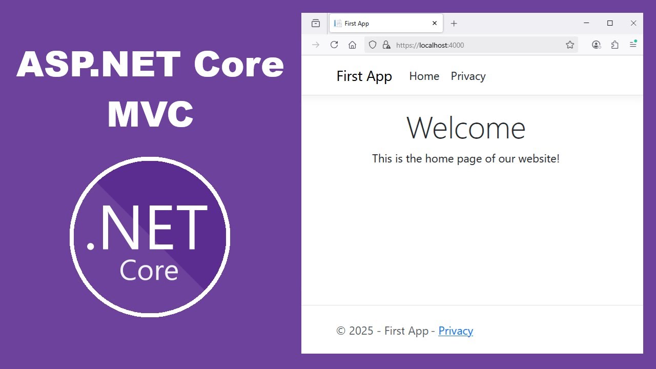 Create ASP.NET Core MVC (Model-View-Controller) Application using Visual Studio
