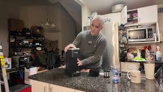 Single Serve Coffee Maker with Built in Detachable Milk Frother