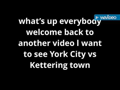 York City vs Kettering town