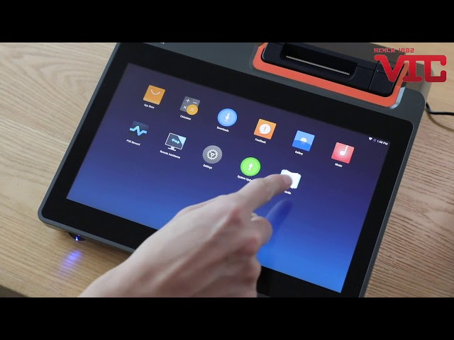 جهاز كاشير SUNMI D2 اندرويد للمطاعم مع طابعة فواتير مدمجة