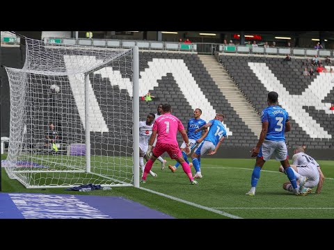 HIGHLIGHTS: MK Dons 1-2 Stockport County