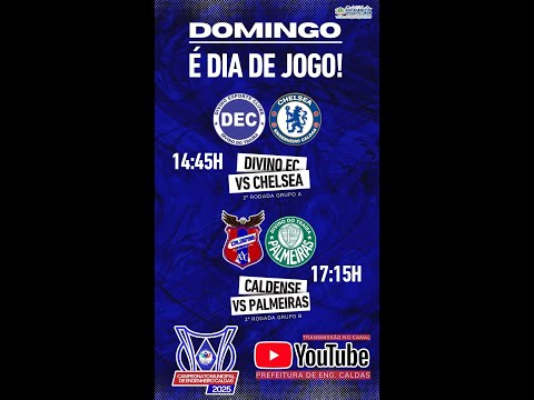 DEC X CHELSEA - CAMPEONATO MUNICIPAL DE ENGENHEIRO CALDAS 2025 - SEGUNDA RODADA
