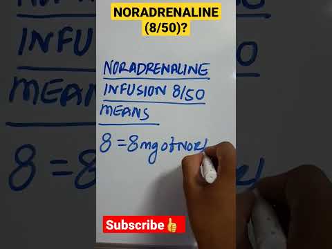 #shorts NORADRENALINE INFUSION (8/50) | INOTROPES!! #support #aiims  #Emergency medicine  #vtshorts