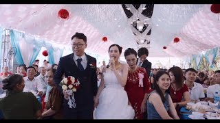 ガチ感動‼️400名超ベトナム式結婚式でベト嫁生歌サプライズでバカダンナ号泣⁉️