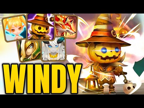 HE Build a Next Lvl WOMBO COMBO with WINDY - Summoners War