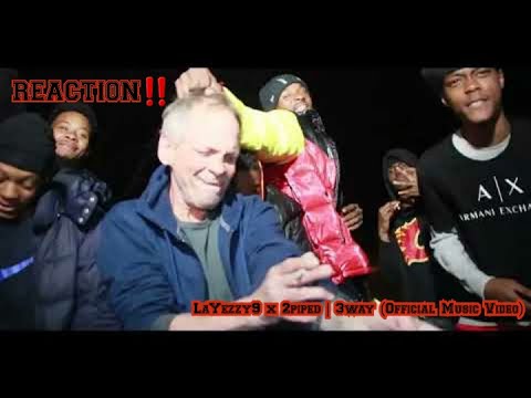 LAYEEZY9 x 2PIPED | 3WAY (Official Music Video) [REACTION]