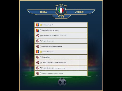 Genoa v Livorno AFL Italy 13 tour 2016