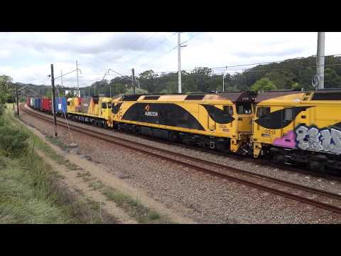 G516 / G534 / 3215 with Aurizon 1451 - 27/1/18