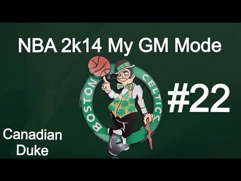 NBA2K14 All-Sim My Gm Mode - Boston Celtics #22 (PS4)