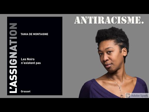 "L'ASSIGNATION, les Noirs n'existent pas" de Tania De Montaigne.  Francais #booktube