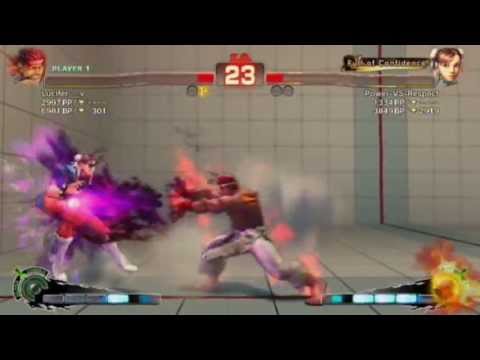 Lucifer___v (Evil Ryu) Vs Power-VS-Respect (Chun-li) - SSF4 AE 2012