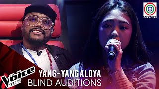 Yang-Yang Aloya - Bulag, Pipi at Bingi | Blind Audition | The Voice Teens Philippines 2020