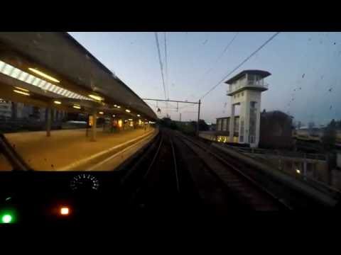 A train driver's view: Amsterdam CS - Zwolle, SLT, 08-Sep-2016.