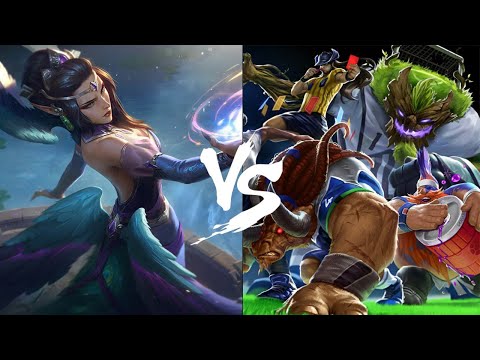 Morgana support vs Maokai - Rank Master Patch 14.4 ( Full match )