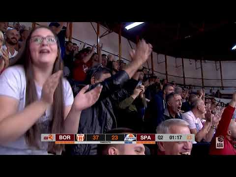 Bryce Tyler delivers a stunning pass (Borac - Spars, 16.10.2019)