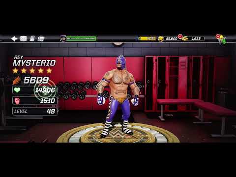 Maxing out Mr.619 Rey-Mysterio is in Progress. Soon, I will Max him Out.