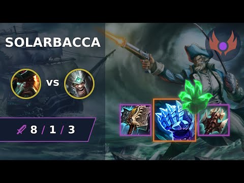 [ solarbacca ] Gangplank TOP vs Tryndamere | NA MASTER | LOL Season 2022
