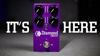 Video thumbnail for The Diamond Vibrato Is Back &  Here To Stay! by SolidGoldFX | Diamond Pedals