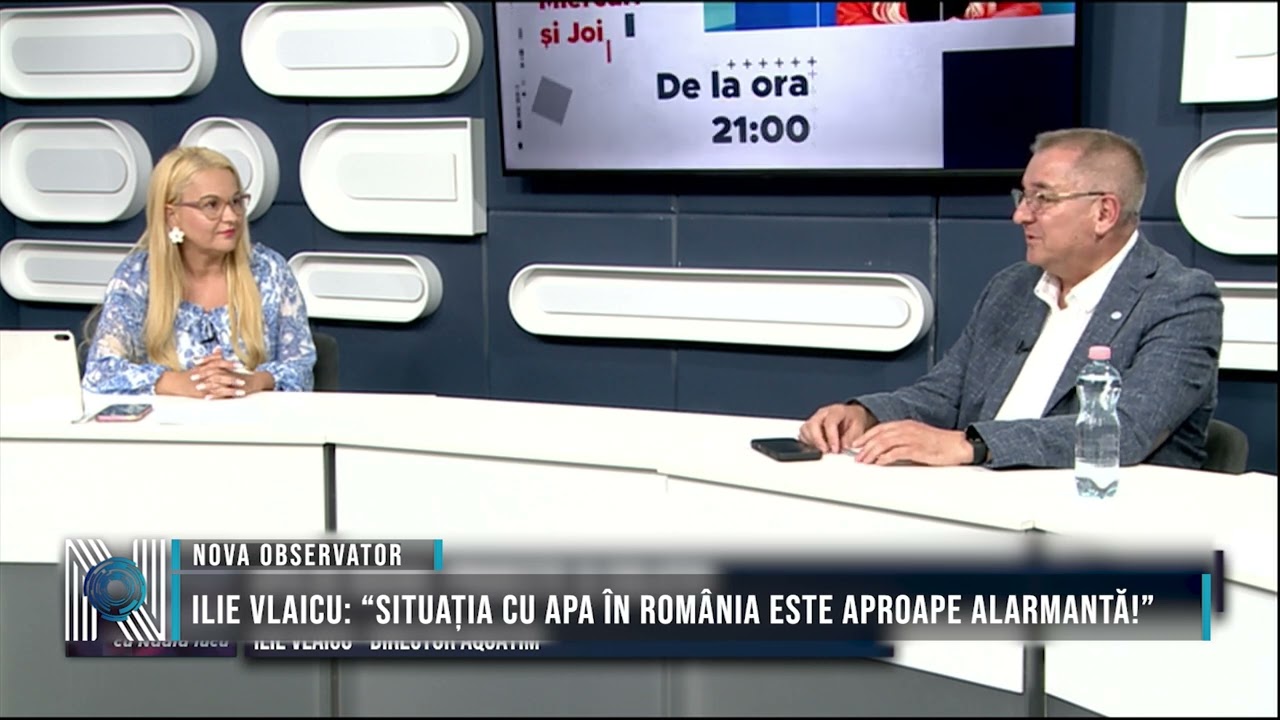 Ilie Vlaicu: “Situația cu apa în România este aproape alarmantă!”