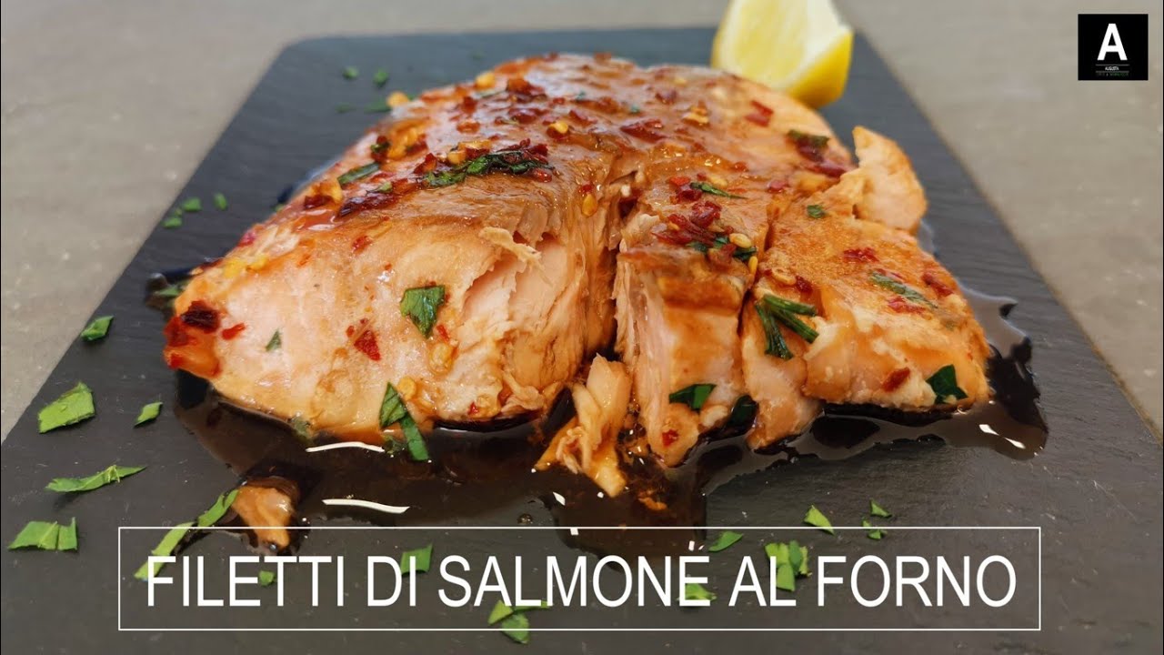FILETTI DI SALMONE AL FORNO