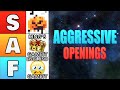 I Ranked *EVERY* Aggressive Opening (Tier List)