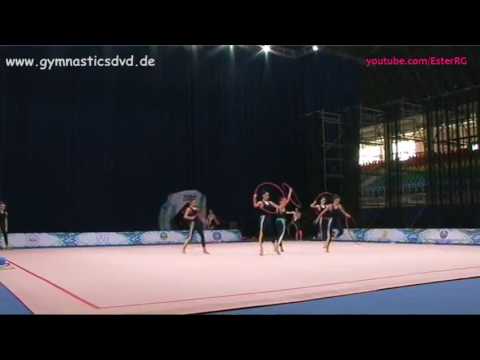 Spain 5 hoops Podium Training - WC Tashkent 2017