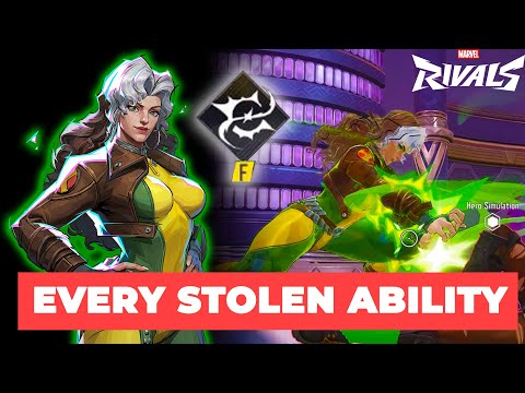 Every Ability Rogue Can STEAL in Marvel Rivals