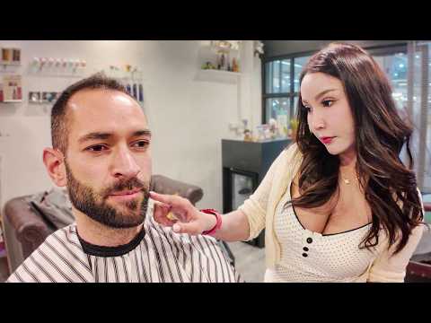 💈Italian Beard and Massage with Skilled Thai Barber [ASMR] – Bangkok 🇹🇭