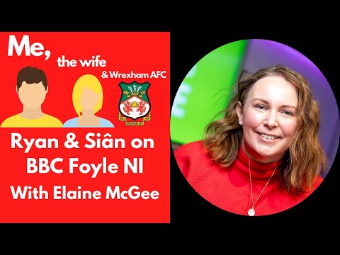 Ryan & Siân on BBC Foyle NI with Elaine McGee